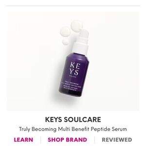New Keys Soulcare Truly Becoming Multi Benefit Peptide Serum